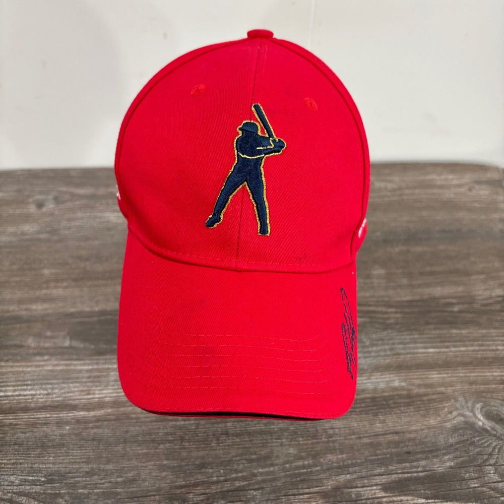 St. Louis Cardinals Hat Red Ray Lankford HOF 16 Cap SGA Stadium Giveaway